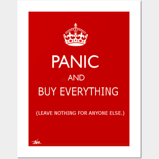 Panic Posters and Art